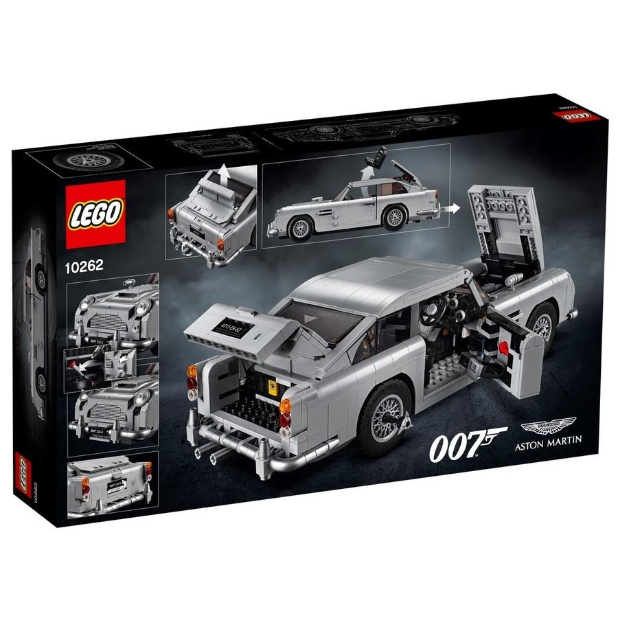New Year's Sale - Lego Creator Expert James Connection Aston Martin Db5 - Off-the-Charts Occasion:£78