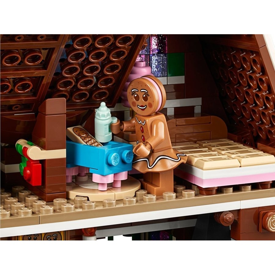 June Bridal Sale - Lego Creator Expert Gingerbread Residence - Markdown Mardi Gras:£73