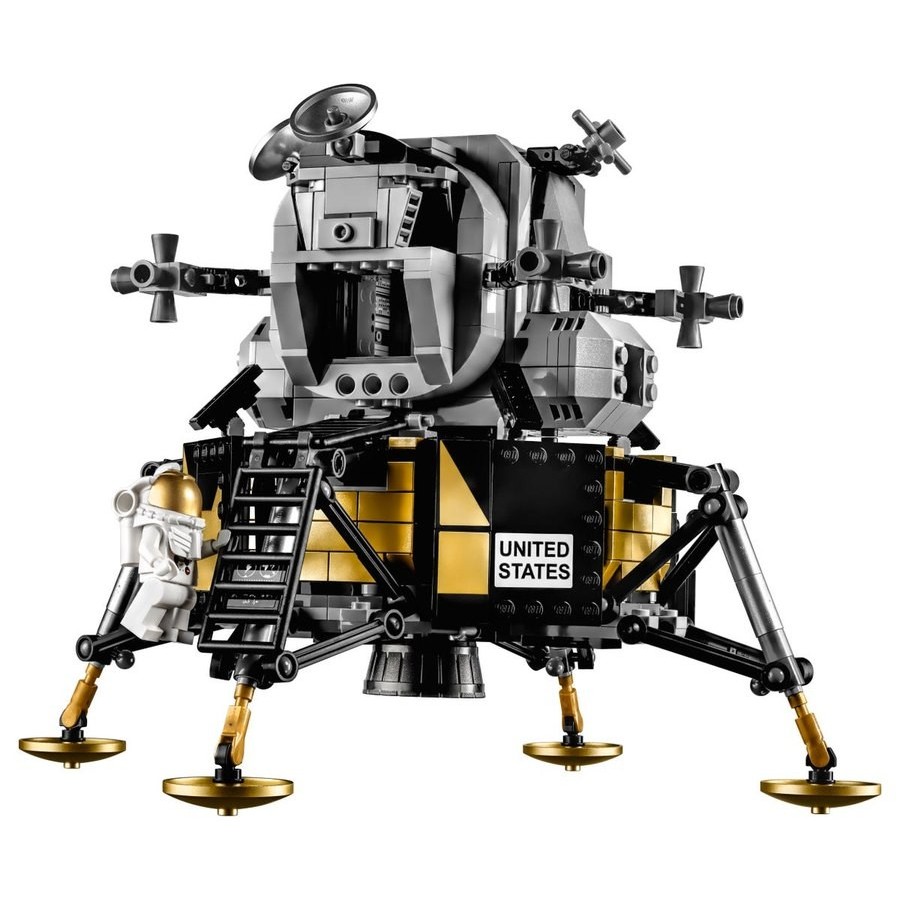 Early Bird Sale - Lego Creator Expert Nasa Apollo 11 Lunar Lander - Online Outlet X-travaganza:£73[lib10933nk]