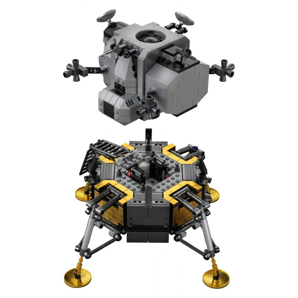 Early Bird Sale - Lego Creator Expert Nasa Apollo 11 Lunar Lander - Online Outlet X-travaganza:£73[lib10933nk]