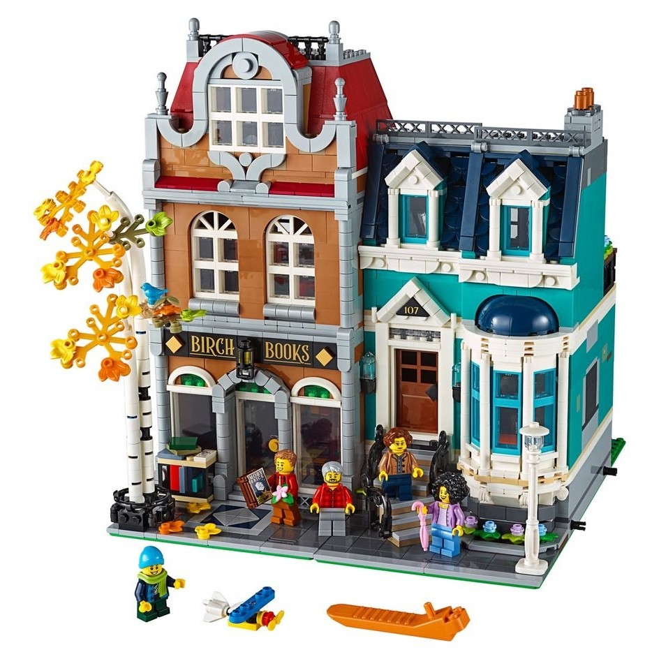 Liquidation - Lego Creator Expert Bookshop - Click and Collect Cash Cow:£86[jcb10935ba]