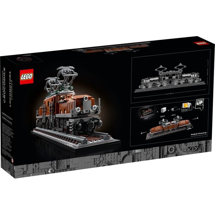 December Cyber Monday Sale - Lego Creator Expert Crocodile Locomotive - Reduced:£74