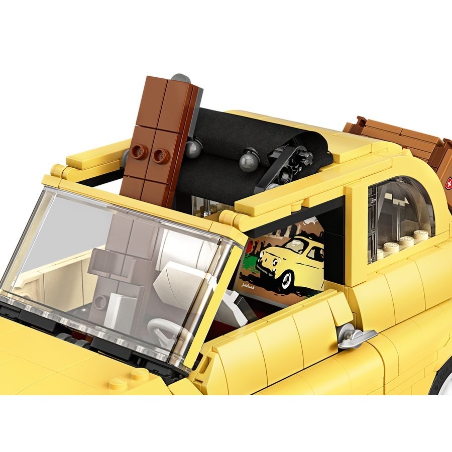 Black Friday Weekend Sale - Lego Creator Expert Fiat 500 - Deal:£66[cob10937li]