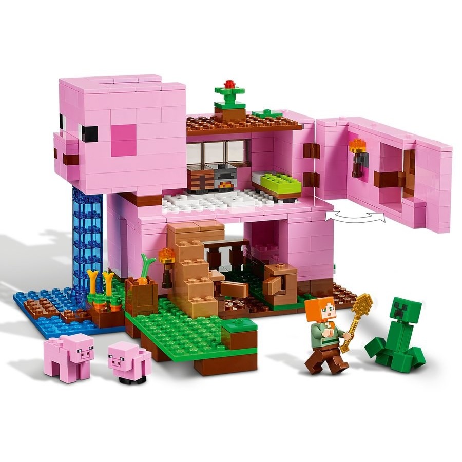 Distress Sale - Lego Minecraft The Pig Residence - Crazy Deal-O-Rama:£40