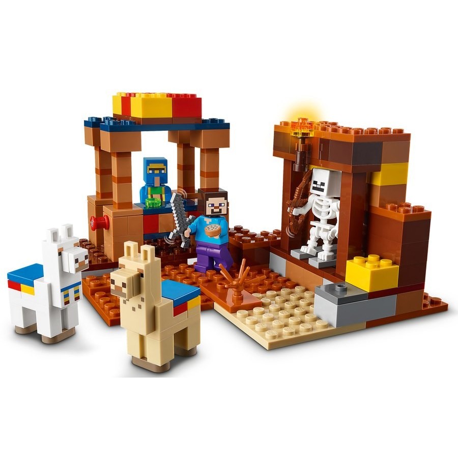 Lego Minecraft The Exchanging Post