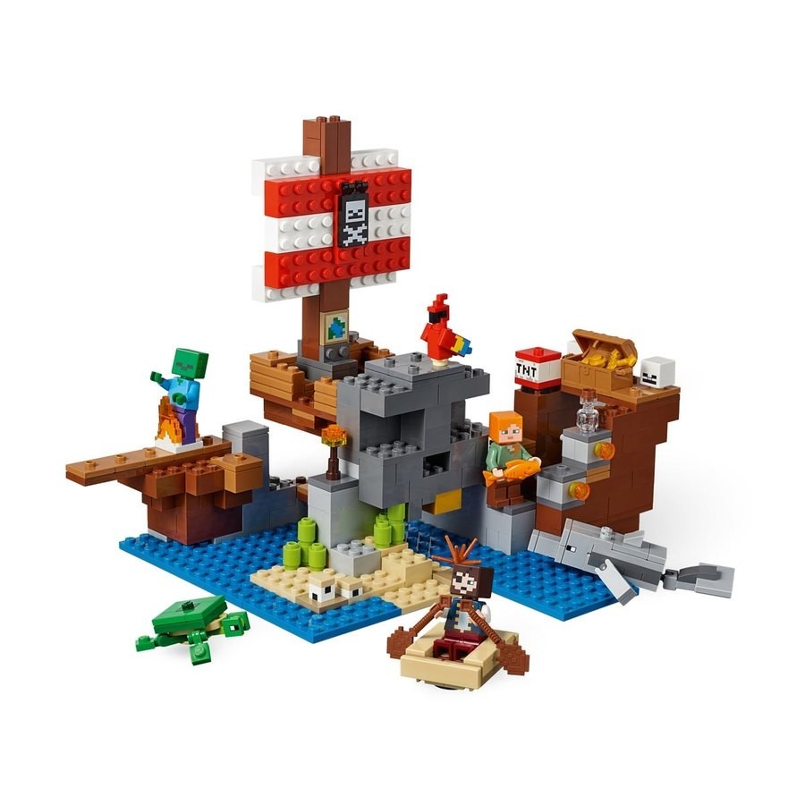 Going Out of Business Sale - Lego Minecraft The Pirate Ship Adventure - Mid-Season Mixer:£32