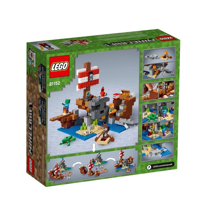 Lego Minecraft The Pirate Ship Experience