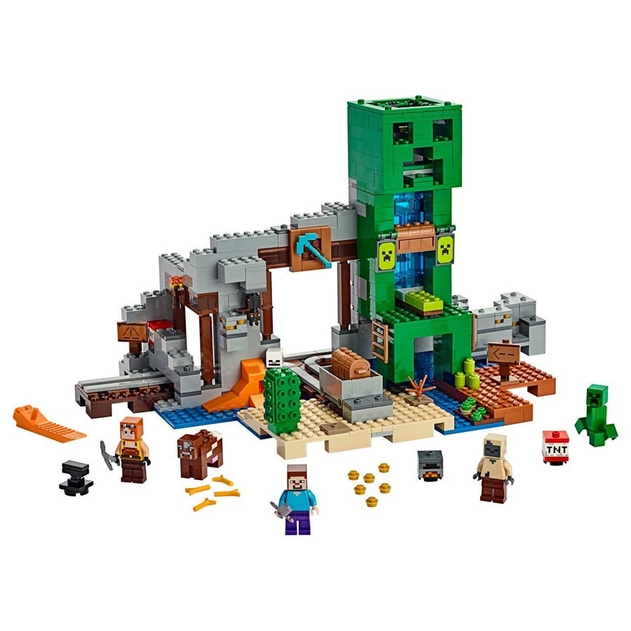 Lego Minecraft The Creeper Mine