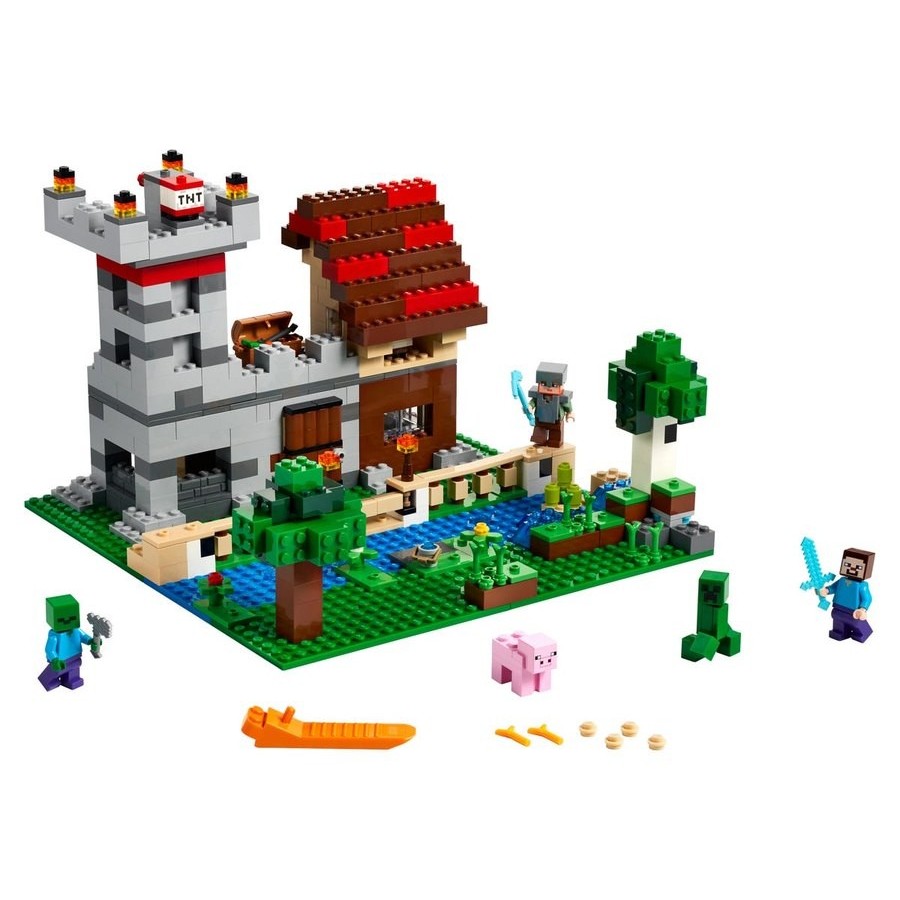 May Flowers Sale - Lego Minecraft The Crafting Container 3.0 - Women's Day Wow-za:£55[jcb10945ba]
