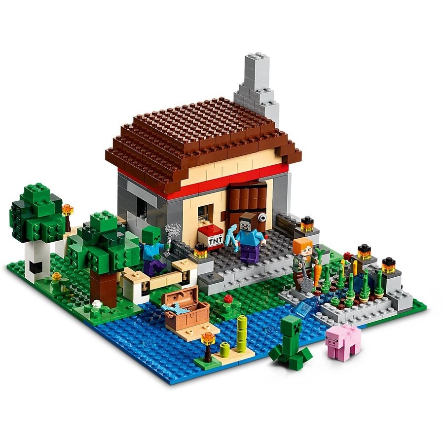 Presidents' Day Sale - Lego Minecraft The Crafting Container 3.0 - Women's Day Wow-za:£56