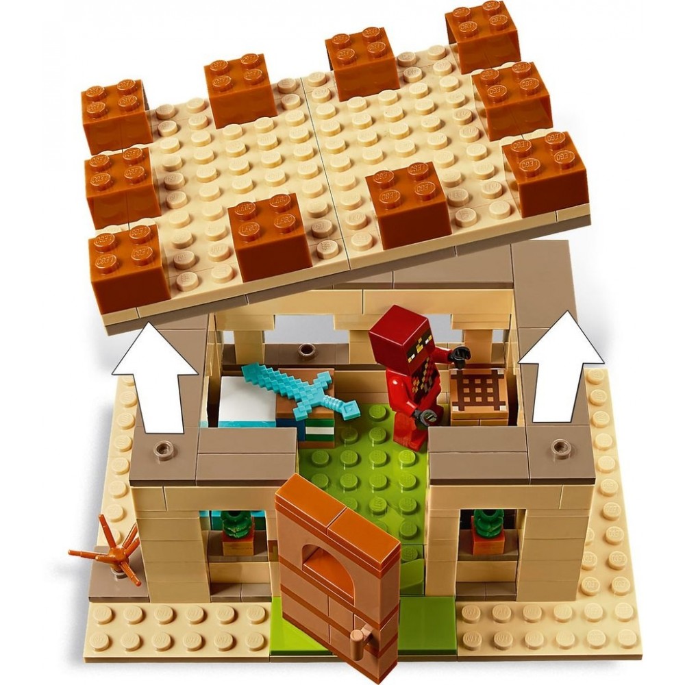 Limited Time Offer - Lego Minecraft The Illager Raid - Spree-Tastic Savings:£47[jcb10946ba]