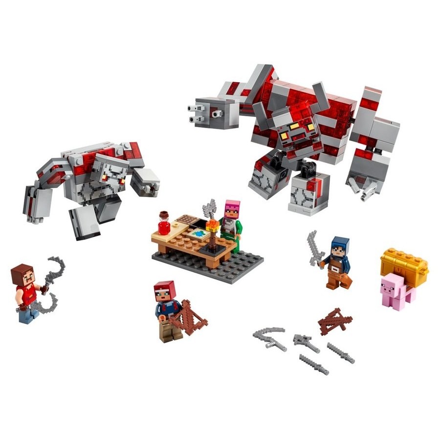 Back to School Sale - Lego Minecraft The Redstone Battle - Halloween Half-Price Hootenanny:£34[imb10947iw]