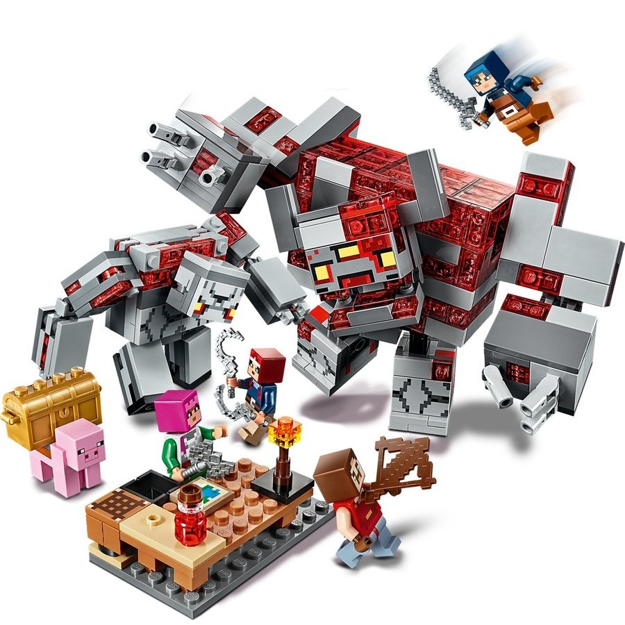 January Clearance Sale - Lego Minecraft The Redstone Struggle - Unbelievable:£32