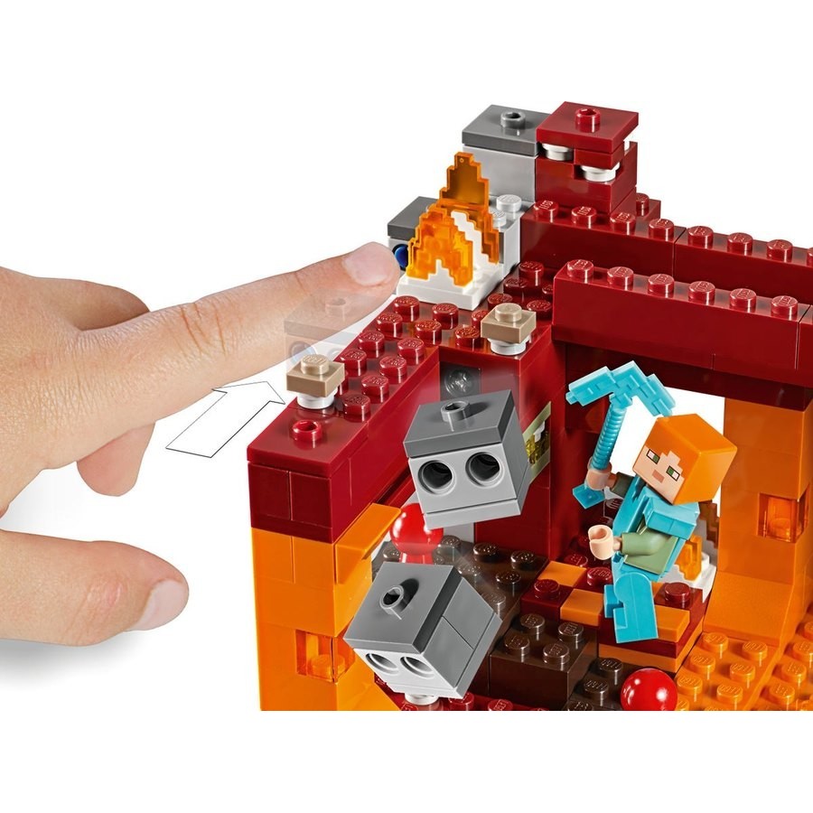 While Supplies Last - Lego Minecraft The Blaze Link - Clearance Carnival:£29