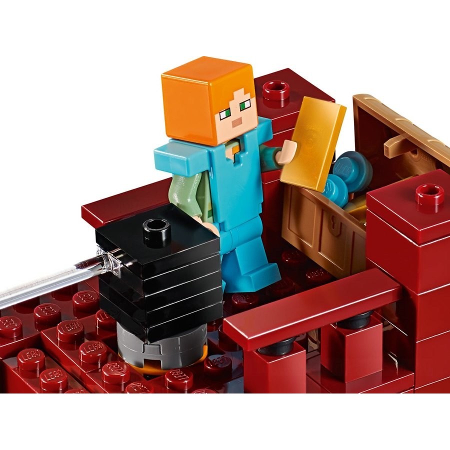 March Madness Sale - Lego Minecraft The Blaze Bridge - Half-Price Hootenanny:£28