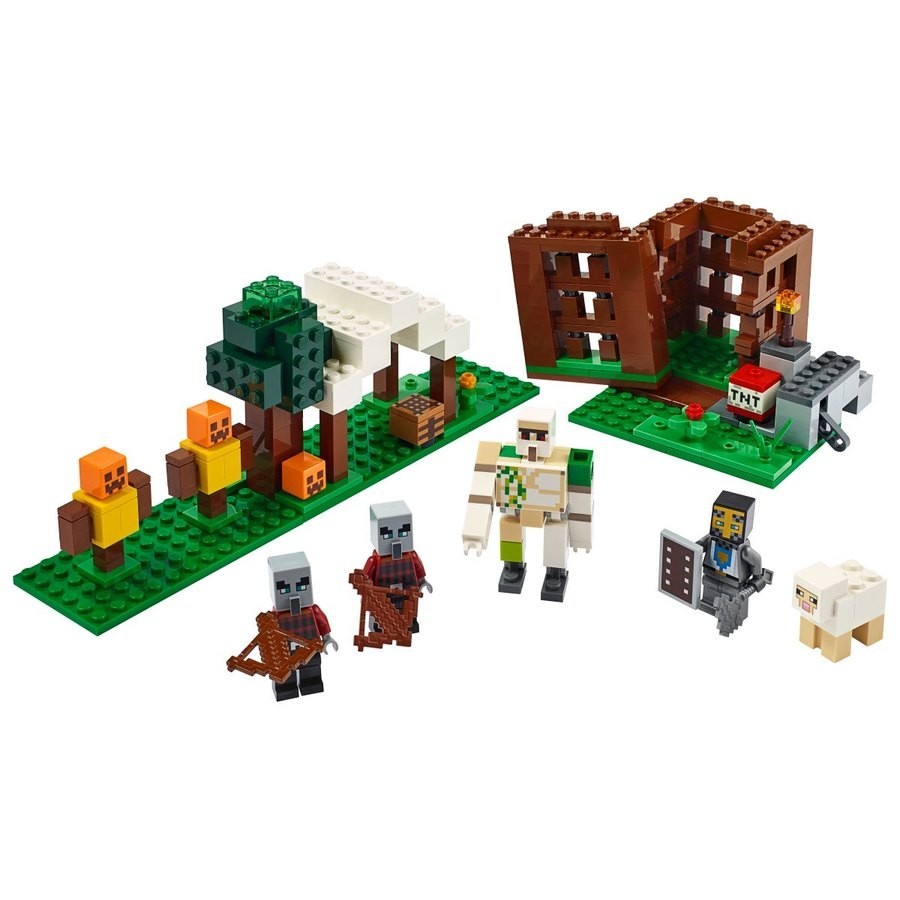 Click Here to Save - Lego Minecraft The Plunderer Outstation - Half-Price Hootenanny:£29[cob10949li]