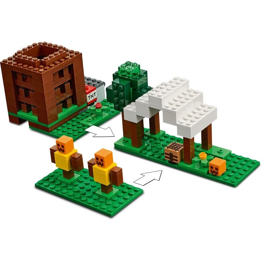 Bankruptcy Sale - Lego Minecraft The Plunderer Outpost - Savings:£30[lib10949nk]