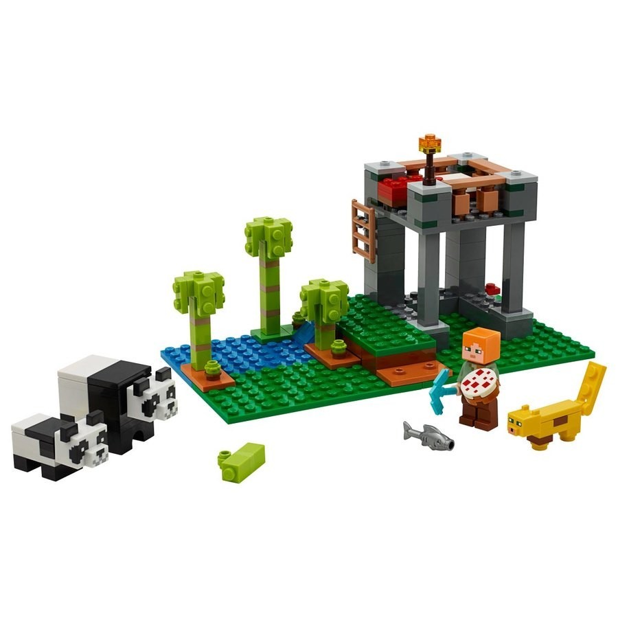 Flash Sale - Lego Minecraft The Panda Baby's Room - Deal:£19[beb10952nn]