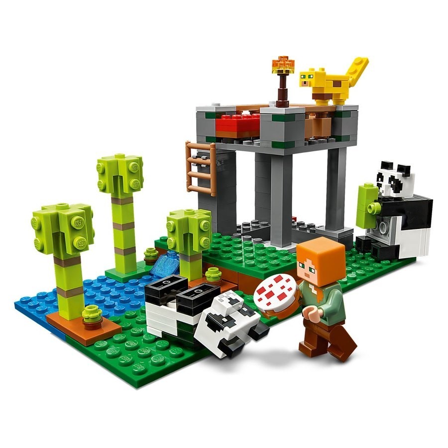 Lego Minecraft The Panda Nursery