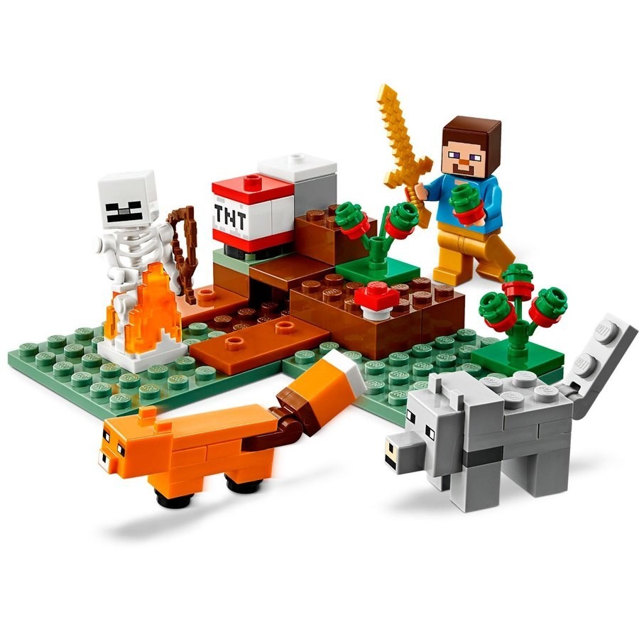 Gift Guide Sale - Lego Minecraft The Taiga Journey - Summer Savings Shindig:£9