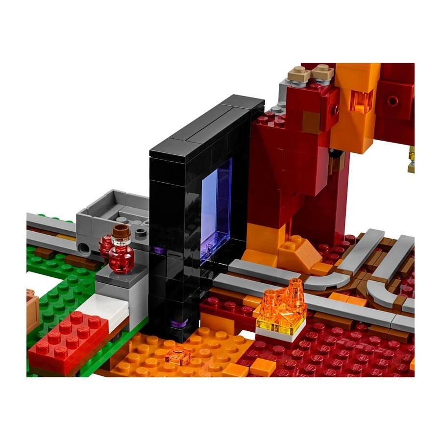 April Showers Sale - Lego Minecraft The Nether Website - Spring Sale Spree-Tacular:£34[lab10955ma]