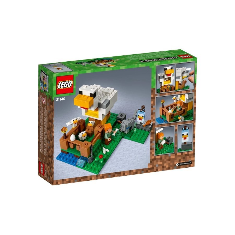 Price Crash - Lego Minecraft The Hen Cage - X-travaganza:£19[cob10956li]