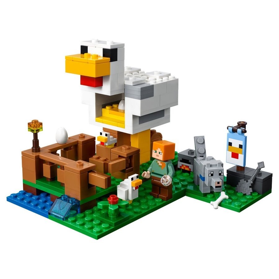 No Returns, No Exchanges - Lego Minecraft The Poultry Cage - End-of-Season Shindig:£20[lab10956co]