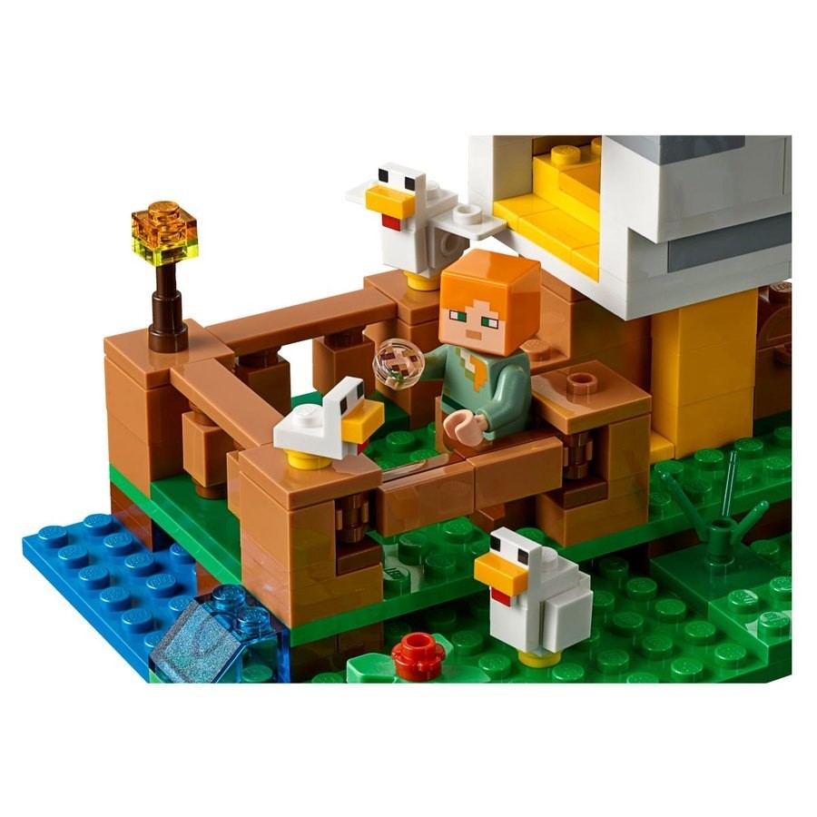 Lego Minecraft The Chicken Cage