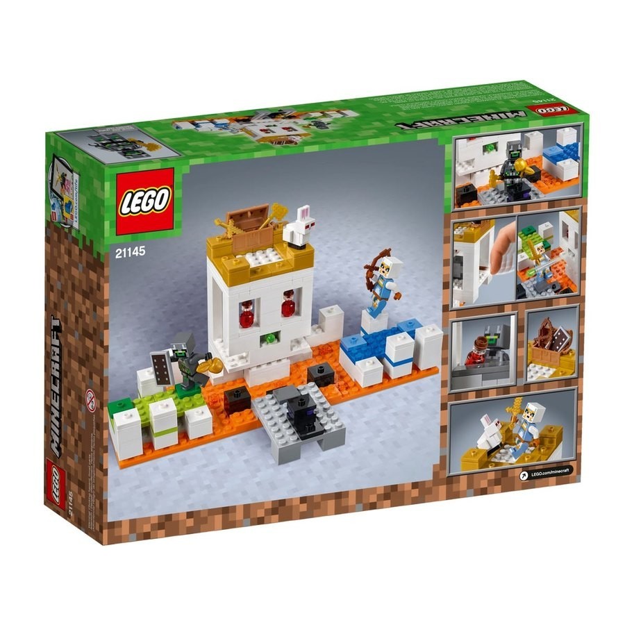 Discount - Lego Minecraft The Cranium Sector - Christmas Clearance Carnival:£19[jcb10957ba]