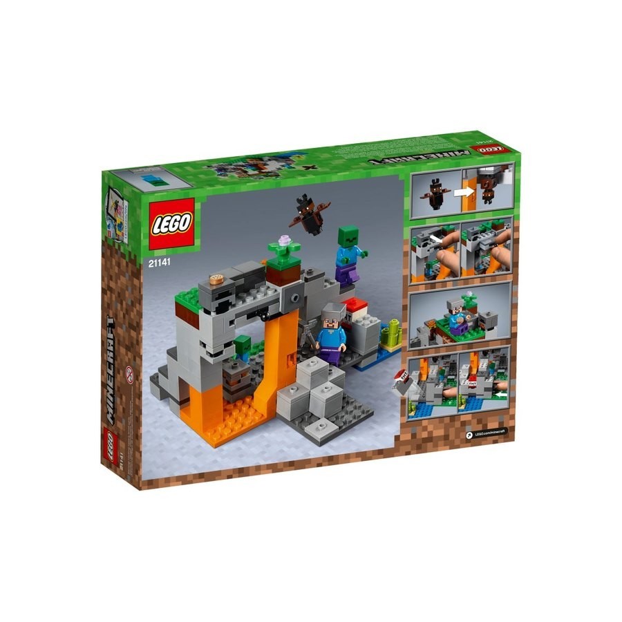 Free Gift with Purchase - Lego Minecraft The Zombie Cave - Weekend:£20