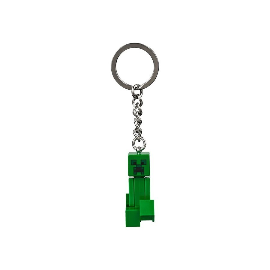 Lego Minecraft Creeper Key Chain