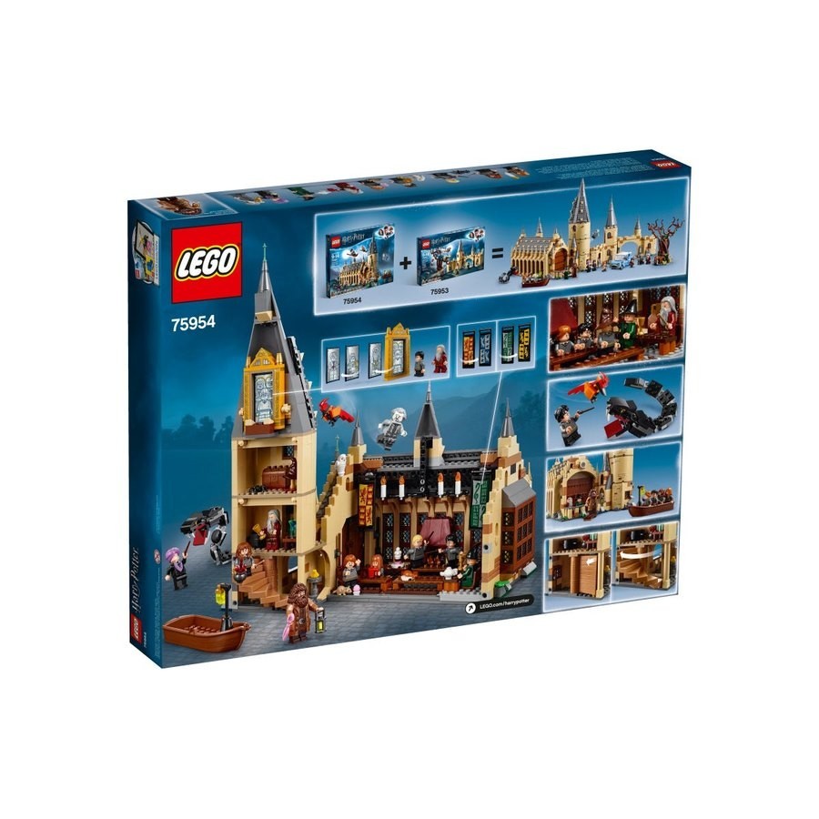 Back to School Sale - Lego Harry Potter Hogwarts Great Venue - Give-Away:£71[lab10970co]