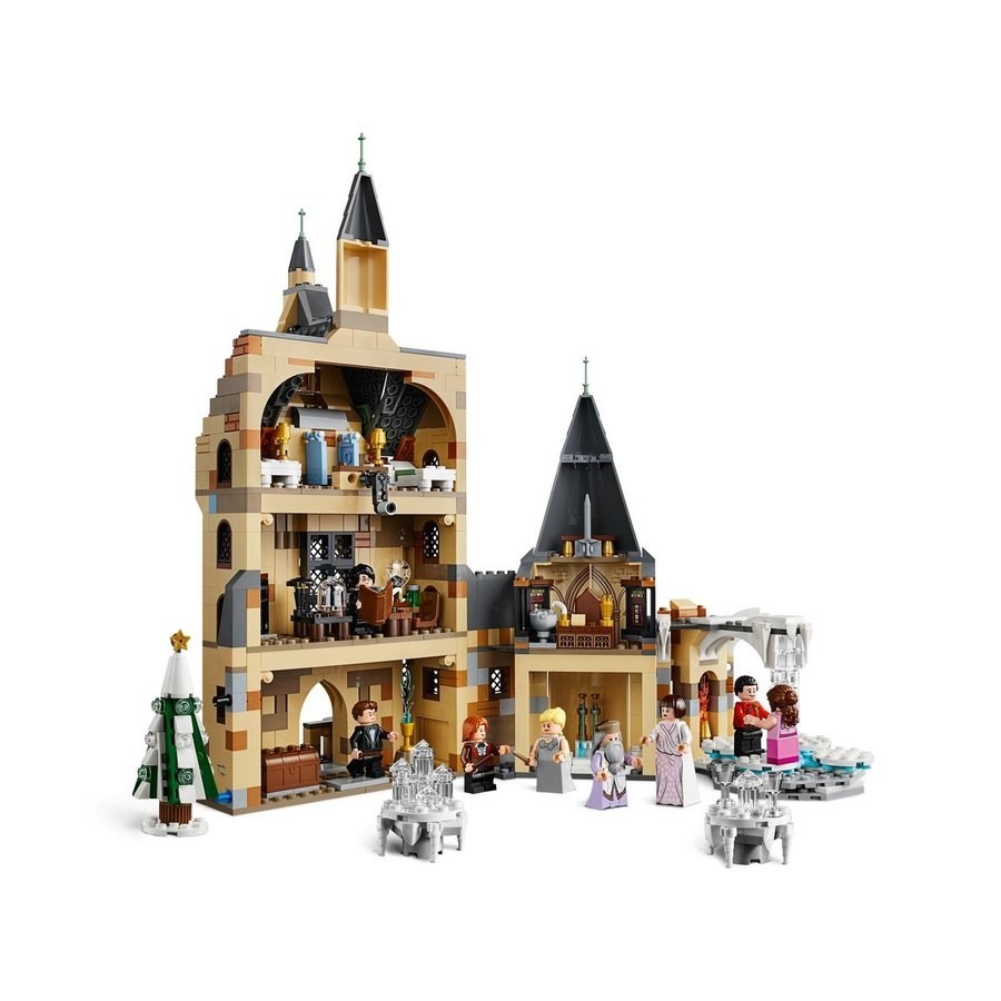 Mother's Day Sale - Lego Harry Potter Hogwarts Time Clock High Rise - Spree-Tastic Savings:£68