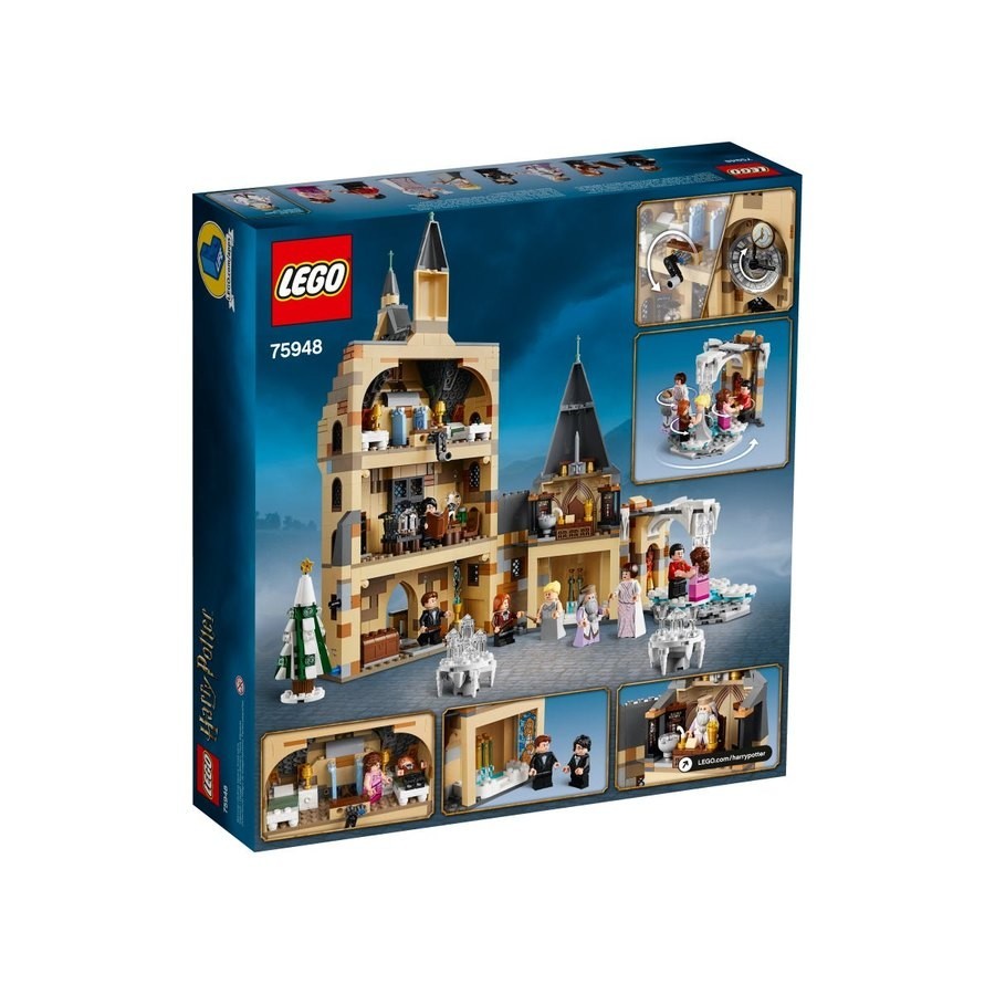 August Back to School Sale - Lego Harry Potter Hogwarts Clock High Rise - Spectacular Savings Shindig:£66