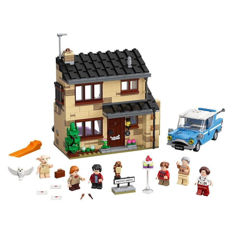 Bankruptcy Sale - Lego Harry Potter 4 Privet Ride - Half-Price Hootenanny:£58[lib10972nk]