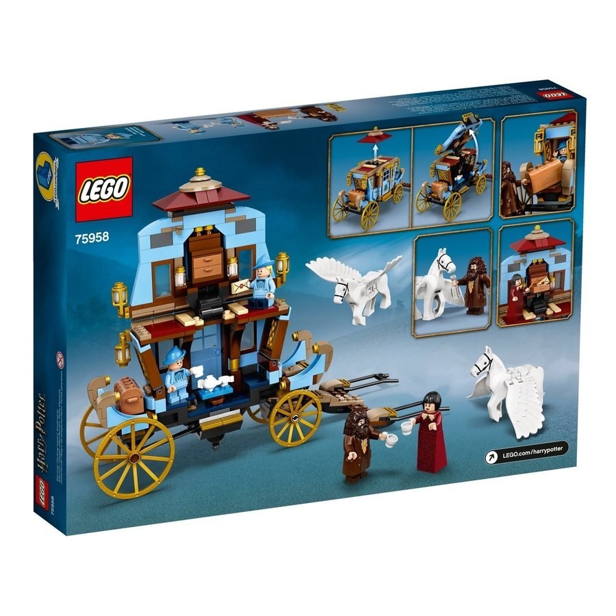 No Returns, No Exchanges - Lego Harry Potter Beauxbatons' Carriage: Appearance At Hogwarts Poudlard - Christmas Clearance Carnival:£43[lib10986nk]