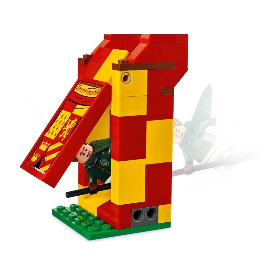 October Halloween Sale - Lego Harry Potter Quidditch Match - Half-Price Hootenanny:£32[lib10988nk]