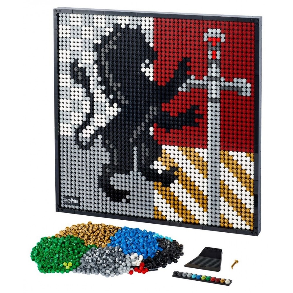 Discount - Lego Harry Potter Hogwarts Crests - Click and Collect Cash Cow:£70