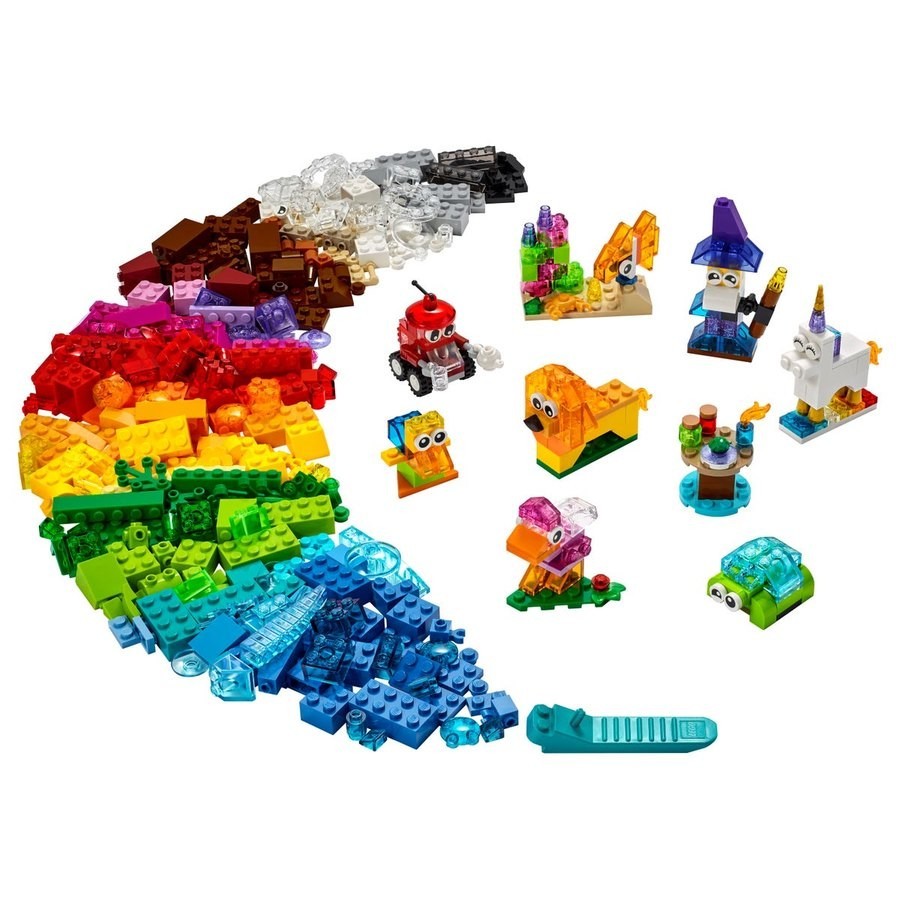 Half-Price - Lego Classic Creative Transparent Bricks - Mid-Season Mixer:£28[chb11010ar]