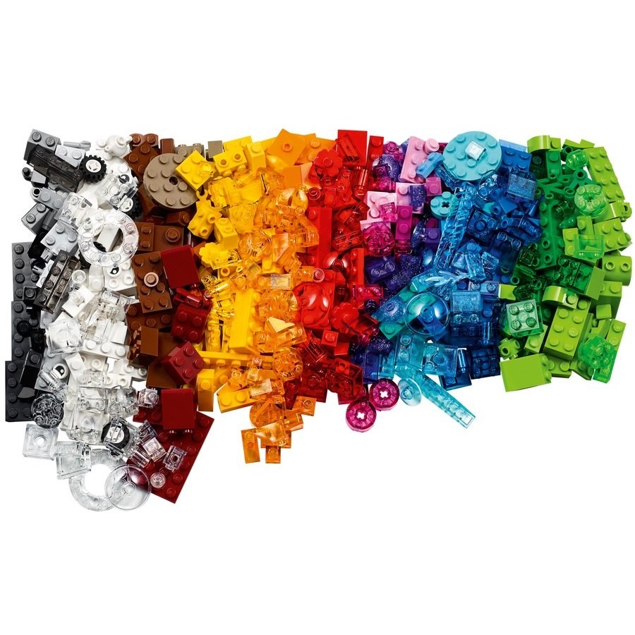 Winter Sale - Lego Classic Creative Transparent Bricks - Spree-Tastic Savings:£30