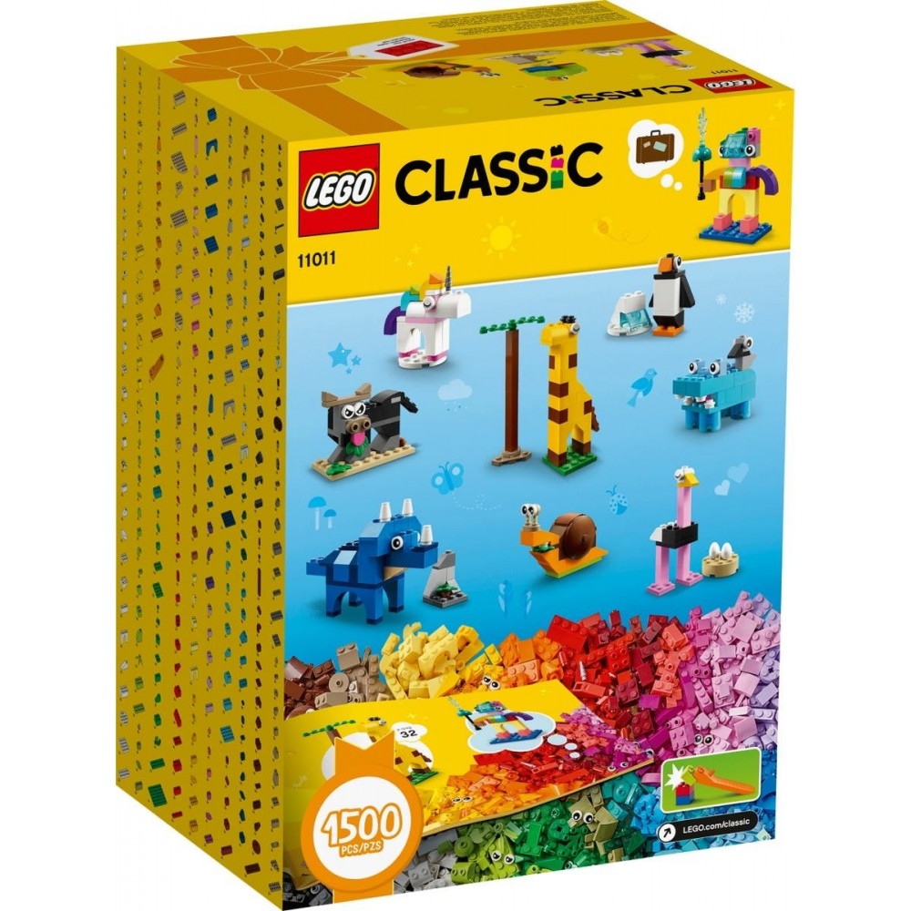 E-commerce Sale - Lego Classic Bricks And Animals - President's Day Price Drop Party:£47[lab11012ma]