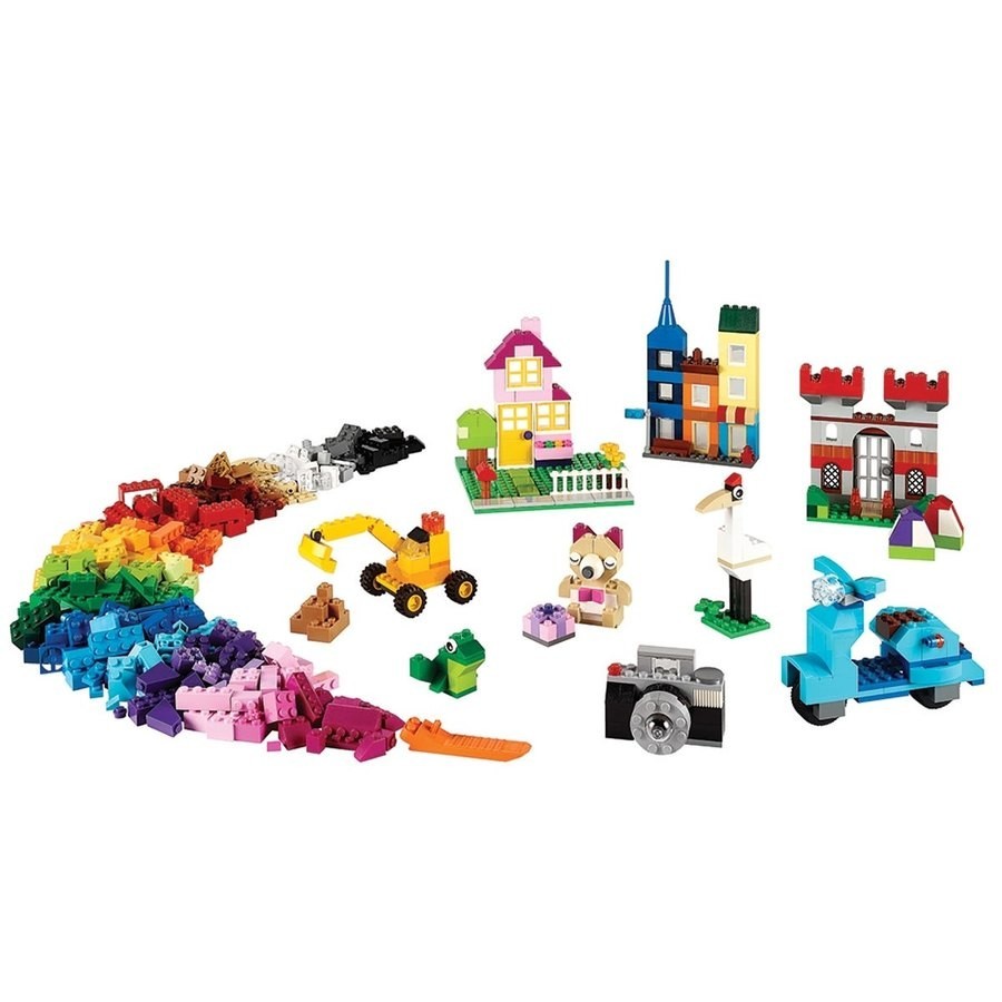 June Bridal Sale - Lego Classic Huge Creative Brick Package - New Year's Savings Spectacular:£47[jcb11013ba]