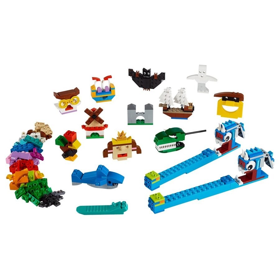 November Black Friday Sale - Lego Classic Bricks And Also Lighting - Click and Collect Cash Cow:£28[lab11015co]