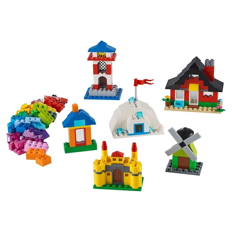 Members Only Sale - Lego Classic Bricks As Well As Houses - Liquidation Luau:£19