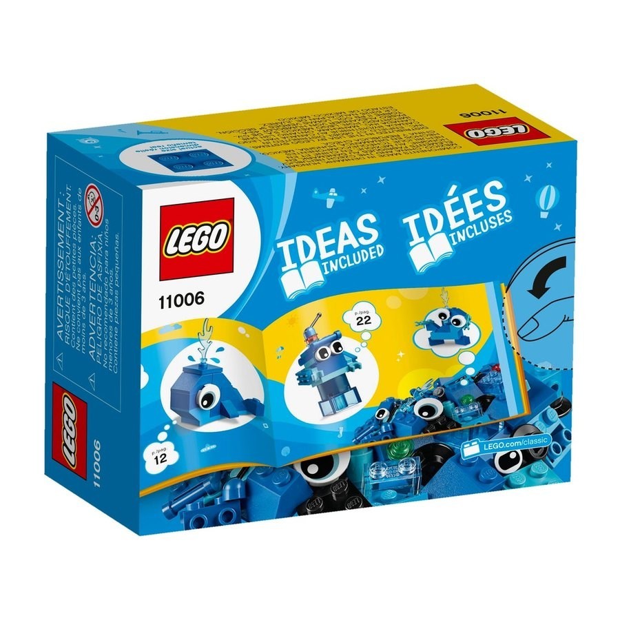 Price Drop - Lego Classic Creative Blue Bricks - New Year's Savings Spectacular:£5[lab11021ma]