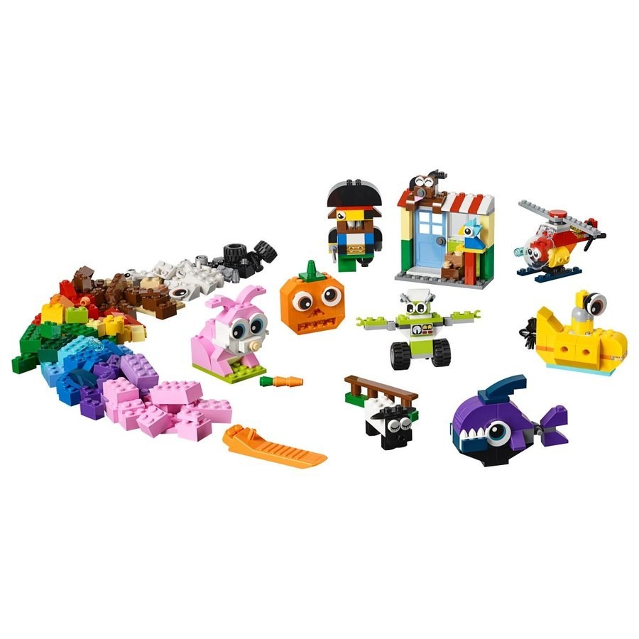 Blowout Sale - Lego Classic Bricks As Well As Eyes - Markdown Mardi Gras:£30[hob11029ua]