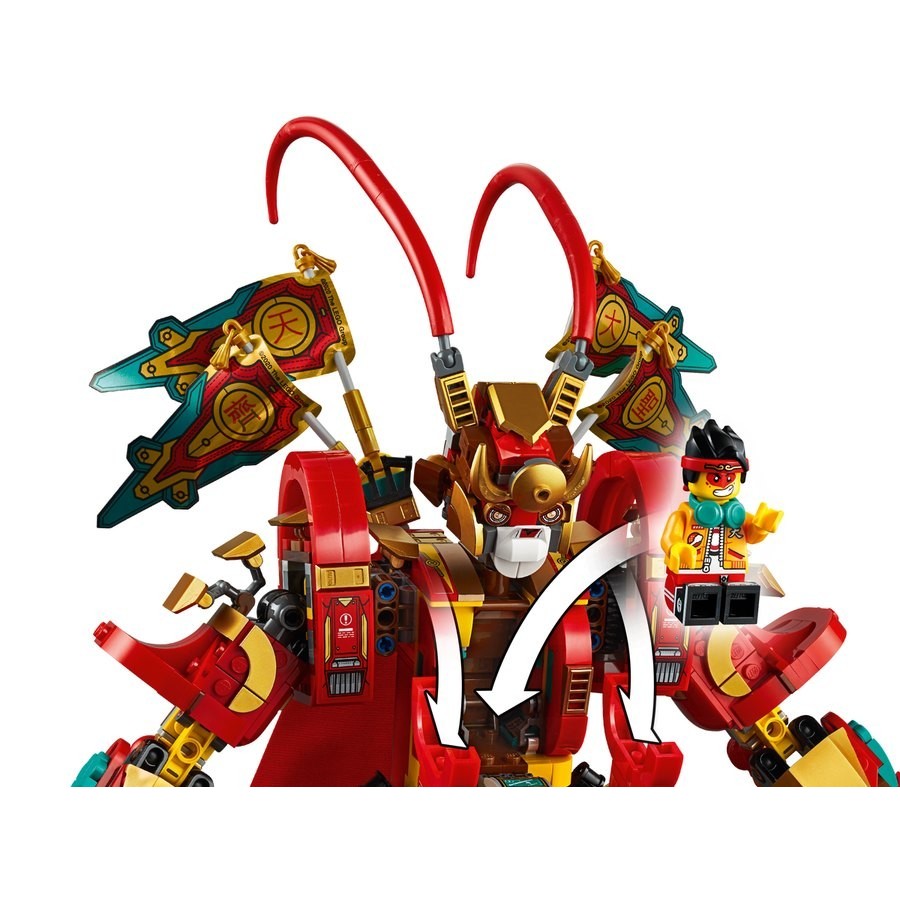 Discount - Lego Monkie Child Monkey King Soldier Mech - Hot Buy Happening:£81