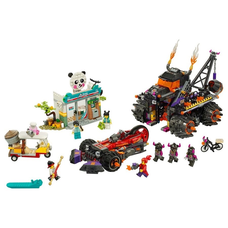 Can't Beat Our - Lego Monkie Kid Reddish Boy'S Snake pit Truck - Markdown Mardi Gras:£68[lab11042ma]