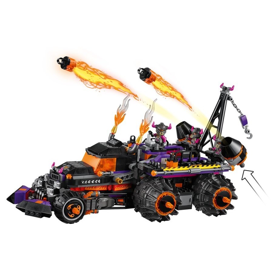 Lego Monkie Kid Red Son'S Inferno Truck
