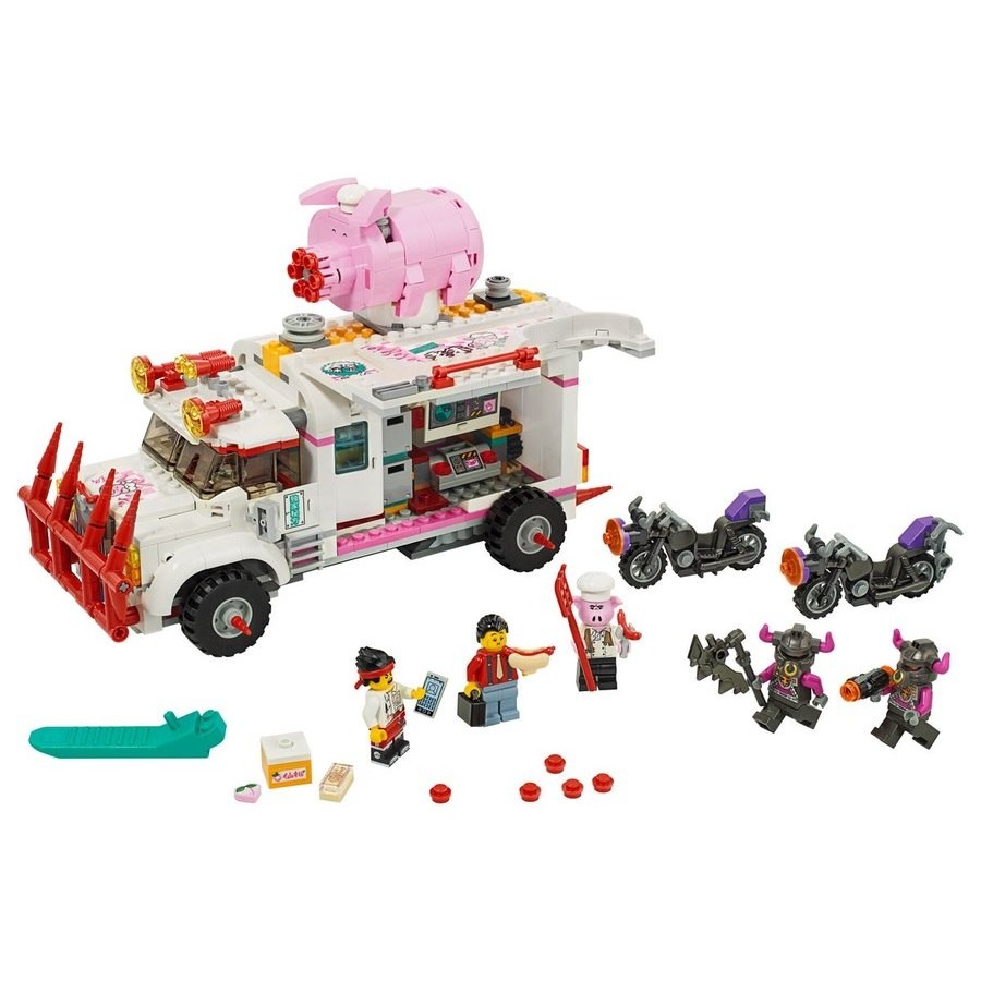 Mother's Day Sale - Lego Monkie Little one Pigsy'S Meals Vehicle - Anniversary Sale-A-Bration:£56
